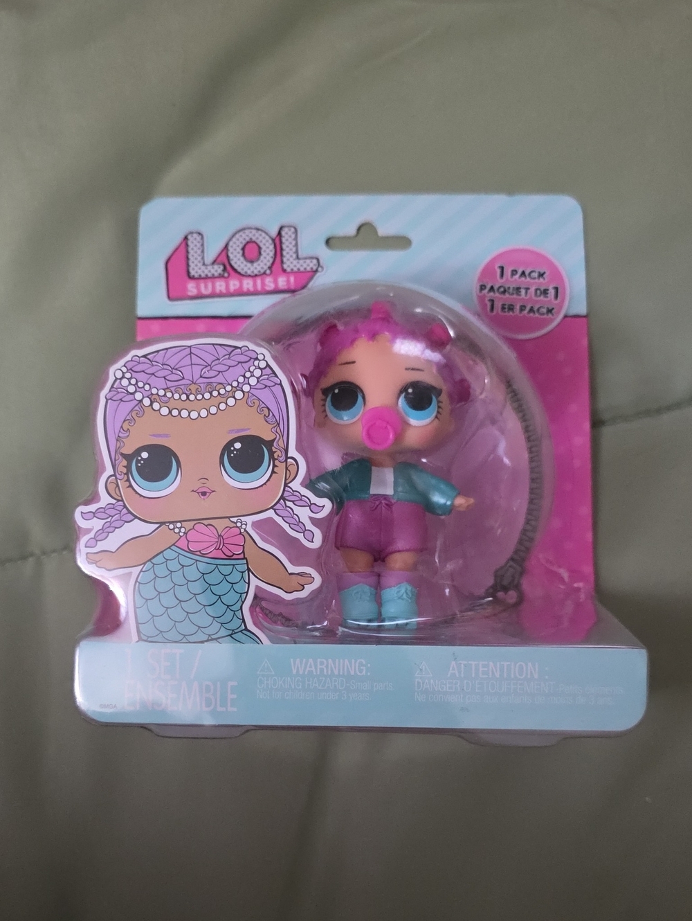 L.O.L. Surprise! Doll with Pink Hair and Teal Outfit